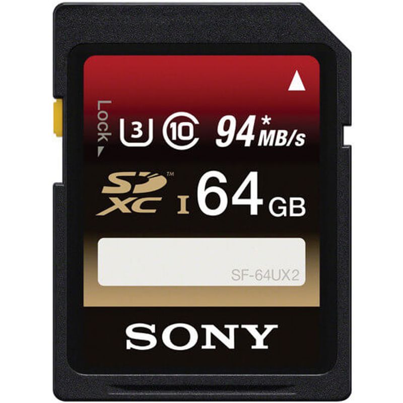 Cartao-SDXC-Sony-64Gb-94MB-s-Classe-10-UHS-1-U3