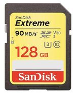 Cartao-SDXC-128Gb-SanDisk-Extreme-4K-Classe-10-de-90Mb-s