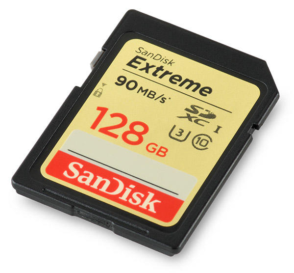 Cartao-SDXC-128Gb-SanDisk-Extreme-4K-Classe-10-de-90Mb-s