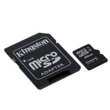 Cartão Micro SD 16Gb KingSton, Classe 10 com Adaptado SD