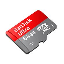 Cartão Micro SD 64Gb Sandisk Ultra com Adaptador 48mb/s