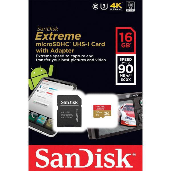 Cartao-Micro-SD-16GB-SanDisk-Extreme-90Mb-s-Classe-10-4K-Ultra-HD-e-Full-HD