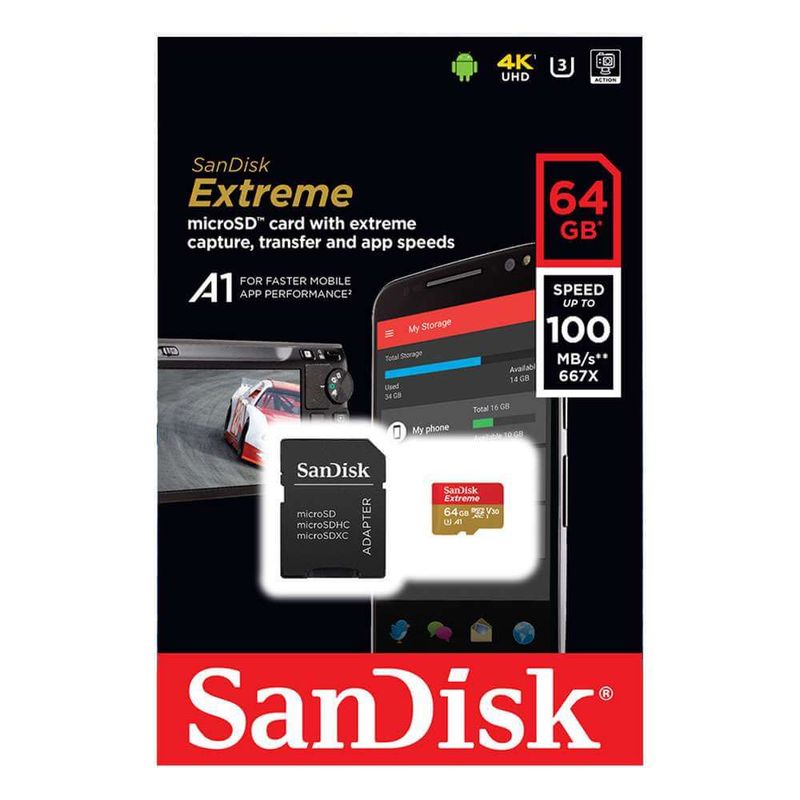 Cartao-Micro-SDXC-64GB-Sandisk-Extreme-100mb-s-Classe-10-U3