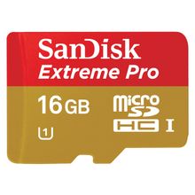 Cartão Micro SD 16GB Sandisk Extreme Pro 95mb/s Classe 10