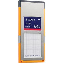 Cartão Sony 64GB SxS-1 (SBS-64G1A) de 1.2Gbps