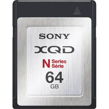 Cartão Sony XQD de 64GB Série N de 125mb/s