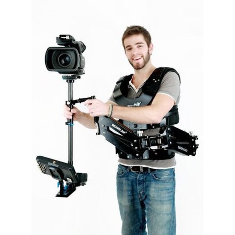 Estabilizador-Steadicam-Completo-LE201-de-Fibra-de-Carbono-para-ate-7.5Kg