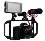 Gaiola-Grande-para-Camera-DSLR-com-encaixe-para-Leds-e-Microfones