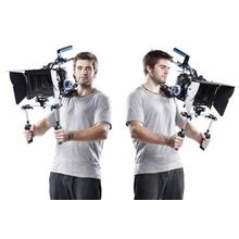 Shoulder Estabilizador Sniper 2.0 DSLR Rig + Matte box + Follow Focus + Plates