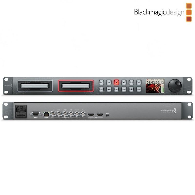 Blackmagic Design HyperDeck Studio | Gravador de Vídeo Baseado em Arquivo 1RU