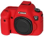 Capa-de-Silicone-para-Canon-6D---Vermelha