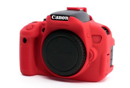 Capa-de-Silicone-para-Canon-T5i-e-T4i---Vermelha