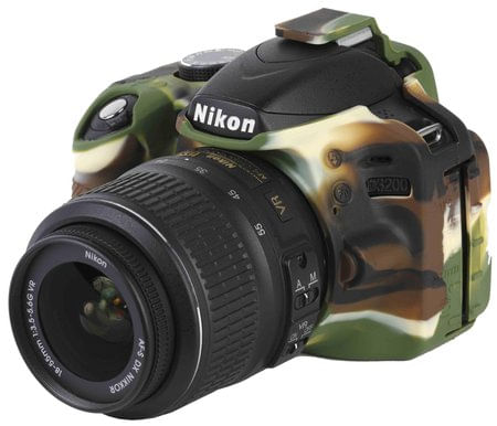 Capa-de-Silicone-para-Nikon-D3200---Camuflada