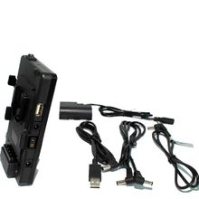 Adaptador de Bateria V-mount Canon 5D/MarkII com Saída USB e Alimentação LP-E6