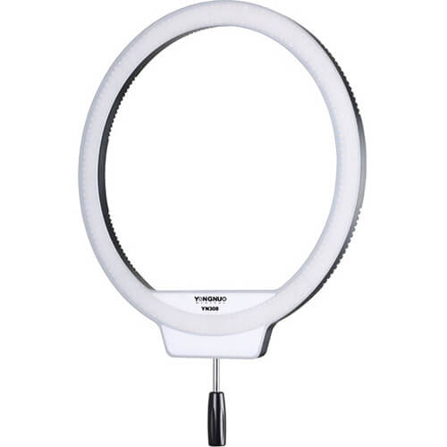 Iluminador-Circular-Yongnuo-YN308-Bi-Color-Video-Ring-Light--3200-5500K-