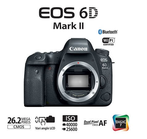 Camera-Canon-EOS-6D-Mark-II--So-o-Corpo-