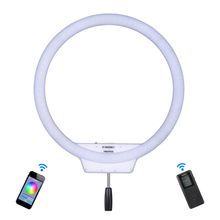 Iluminador LED Ring Light Yongnuo YN608 RGB Bi-Color de 3200 até 5500K