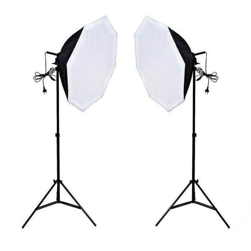 Kit-Luz-Continua-para-Estudio-Fotografico-Newborn-3-de-300w-com-Softbox-Octagonal-e-Tripe--110v-