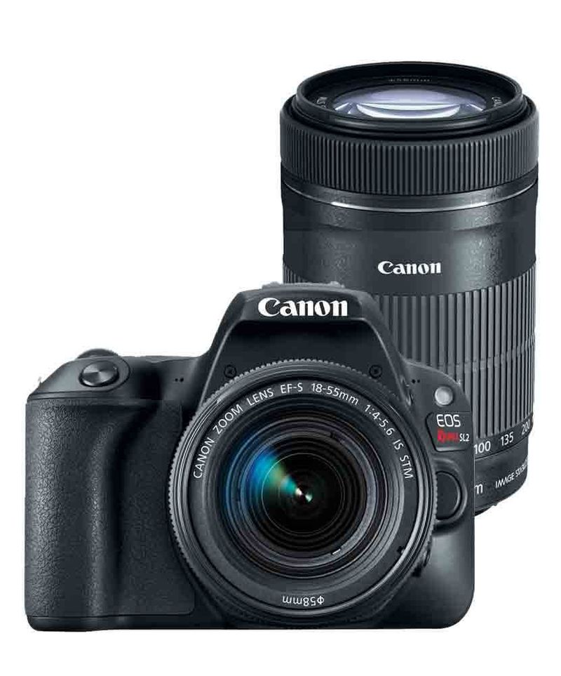 Kit-Camera-Canon-EOS-SL2-com-Lentes-18-55mm---55-250mm-IS-STM