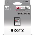 Cartao-SDXC-32Gb-Sony-UHS-II-U3-Serie-M-de-260Mb-s--Classe10-