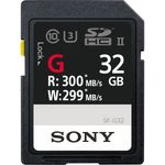 Cartao-SDXC-32GB-Sony-UHS-II-U3-Serie-G-de-300Mb-s--Classe10-