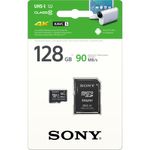 Cartao-microSDXC-128Gb-Sony-UHS-I-XAVC-S-4K-de-90-Mb-s-com-Adaptador-SD--Classe-10-