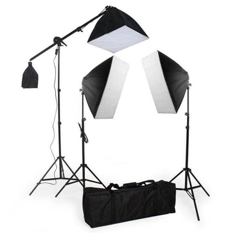 Kit-de-Iluminacao-Greika-PK-SB03-com-3-pontos-para-Estudio-Fotografico--110V-