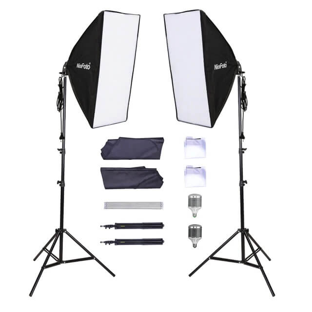 Kit-de-Iluminacao-de-Led-30W-com-2-Softbox-para-Estudio-Fotografico--Bivolt-