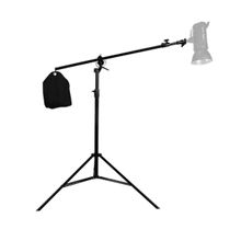 Girafa Suporte de Luz 2 em 1 Nicefoto LS-16 Multiboom e Refletor Light Stand (4m)