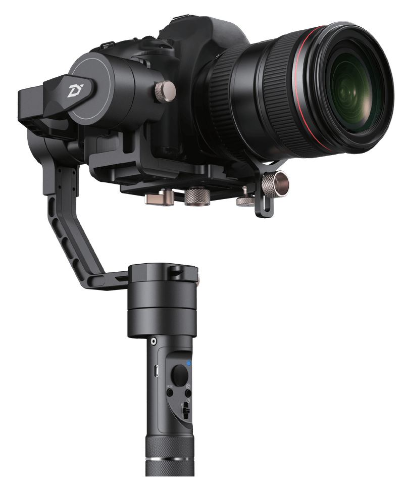 Kit-Camera-Sony-a7III-Mirrorless---Estabilizador-Inteligente-Crane-Plus-com-3-Eixos