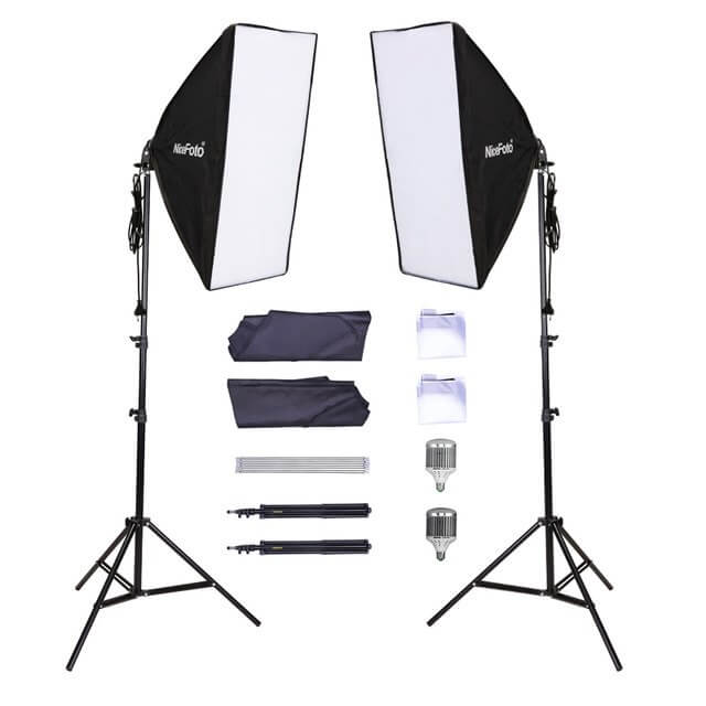 Kit-de-Iluminacao-de-Led-18W-com-2-Softbox-para-Estudio-Fotografico--Bivolt-