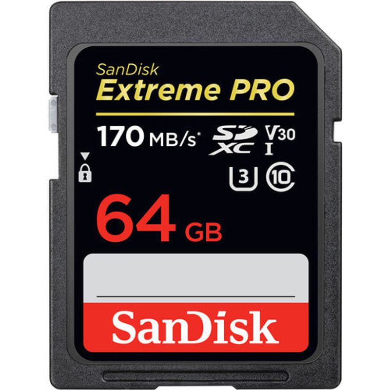 Cartao-SDXC-SanDisk-64GB-Extreme-PRO-170Mb-s-UHS-I-V30