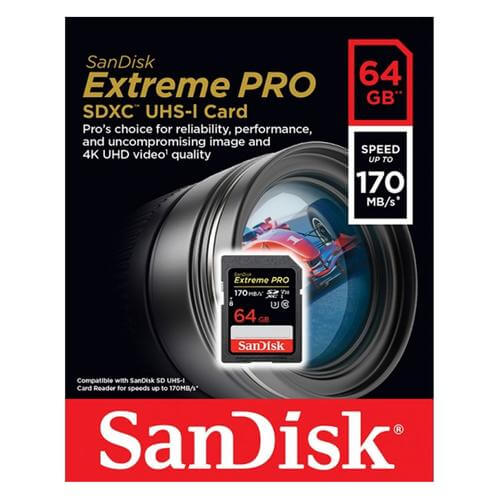 Cartao-SDXC-SanDisk-64GB-Extreme-PRO-170Mb-s-UHS-I-V30