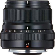 Lente Fujifilm XF 23mm f/2 R WR (Preta)