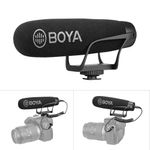 Microfone-Shotgun-Direcional-Boya-BY-BM2021-para-Cameras-DSLR-e-Filmadoras