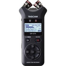 Gravador de Áudio Digital Tascam DR-07X Estéreo com Interface de Áudio USB