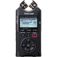 Gravador de Áudio Digital Tascam DR-40X de Quatro Trilhas com Interface de Áudio USB