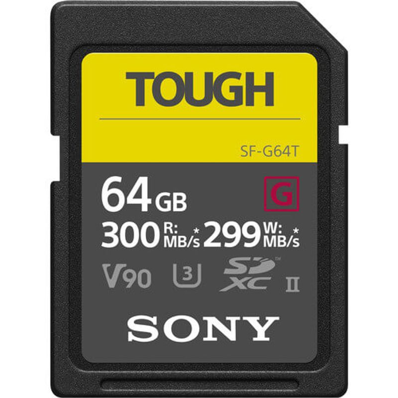 Cartao-SDXC-Sony-64GB-SF-G-Tough-Serie-G-UHS-II-300-MB-s