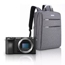 Kit Sony A6500 Mirrorless 4K + Mochila Profissional à Prova D'Água e Laptop