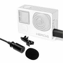 Microfone Lapela Boya BY-LM20 para GoPro e DSLR