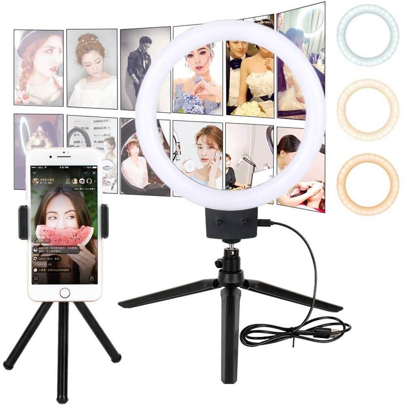 Iluminador-Circular-Led-Ring-Light-7--com-Kit-Youtuber