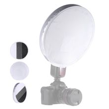 Difusor Softbox para Flash Speedlite com 3 Cores Balanço de Branco