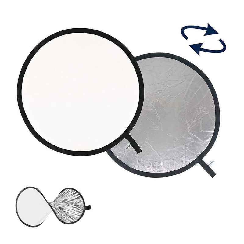 Rebatedor-Circular-2-em-1-Branco-e-Prata-de-60cm-Dobravel