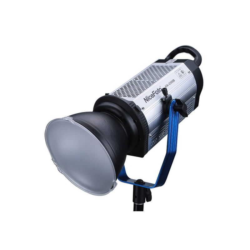 Refletor-Led-de-Luz-Continua-COB-NiceFoto-HA-2300b-de-230W-Video-Light-5500K-com-Controle-Remoto--Bivolt-