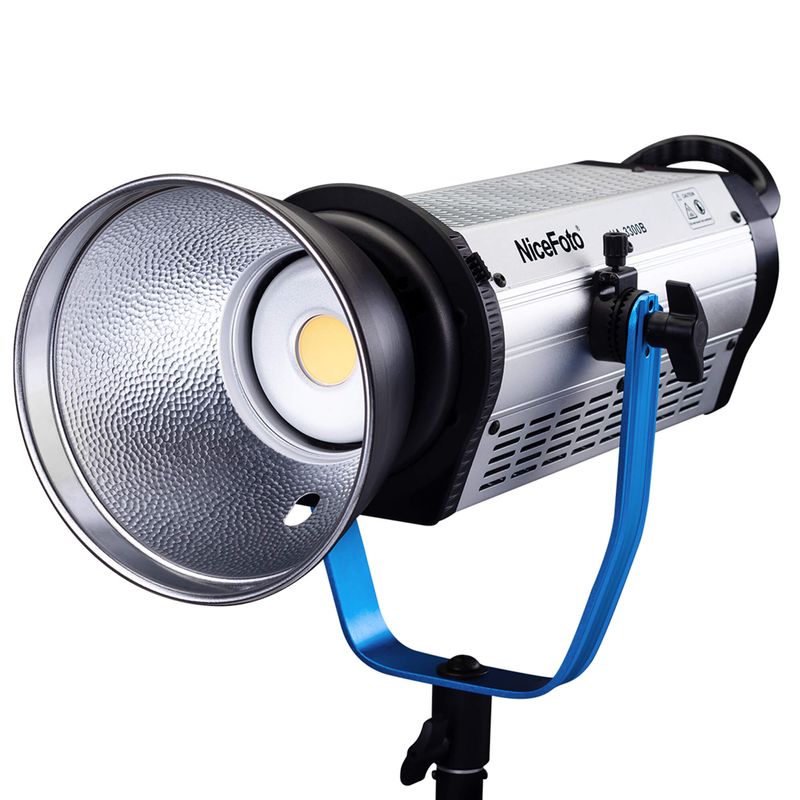 Refletor-Led-de-Luz-Continua-COB-NiceFoto-HA-3300b-de-330W-Video-Light-5500K-com-Controle-Remoto--Bivolt-