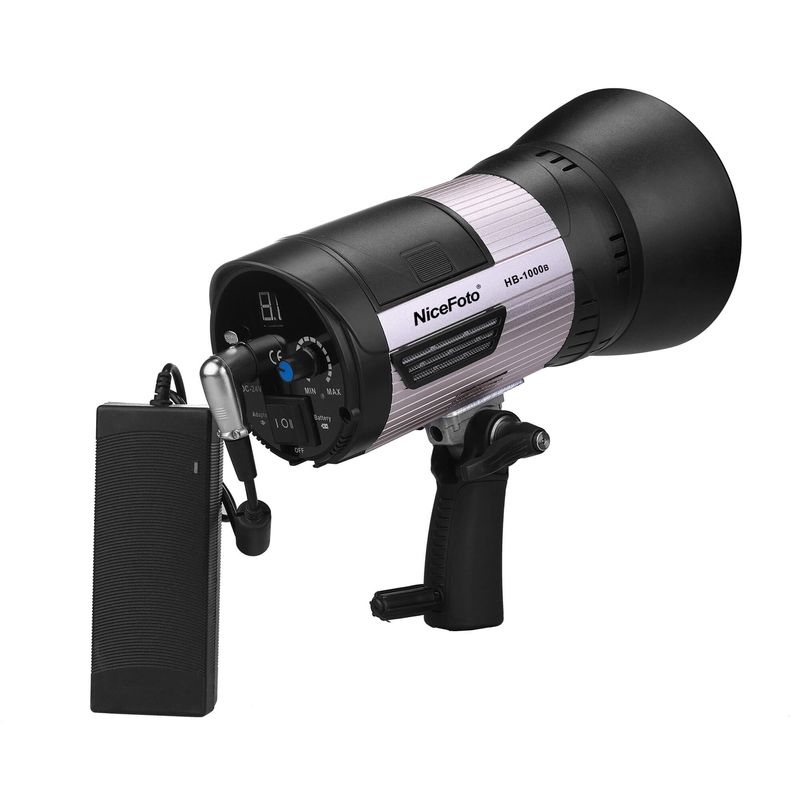 Luz-Continua-LED-Portatil-NiceFoto-HB-1000B-de-100W-Video-Light-5500K-com-Bateria-Integrada