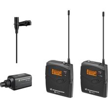 Kit Microfone Lapela ME2 Sennheiser EW 100-ENG G3-G Wireless XLR Conversor