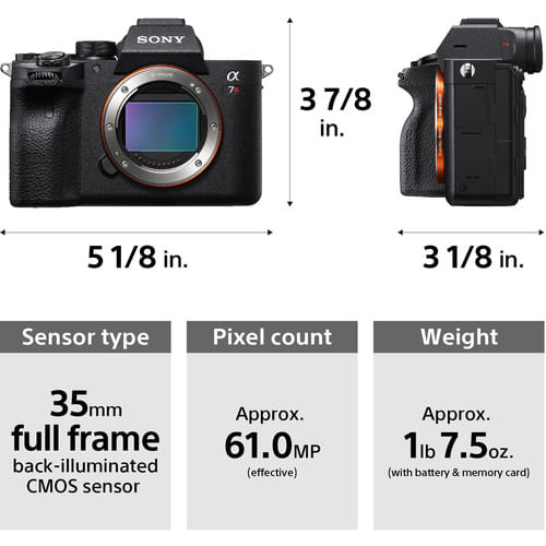 Camera-Sony-Alpha-a7R-IV-Mirrorless-E-Mount--Corpo-