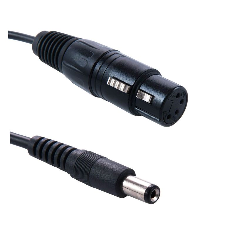 Cabo-Rolux-RL-C1-XLR-4-Pinos-para-Conector-DC-Coaxial