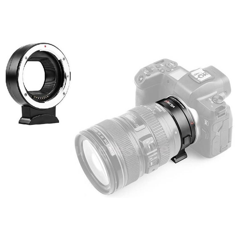 Adaptador-de-Lente-Viltrox-EF-EOS-R-com-Foco-Automatico-AF-para-Lente-Canon-EF---EF-S